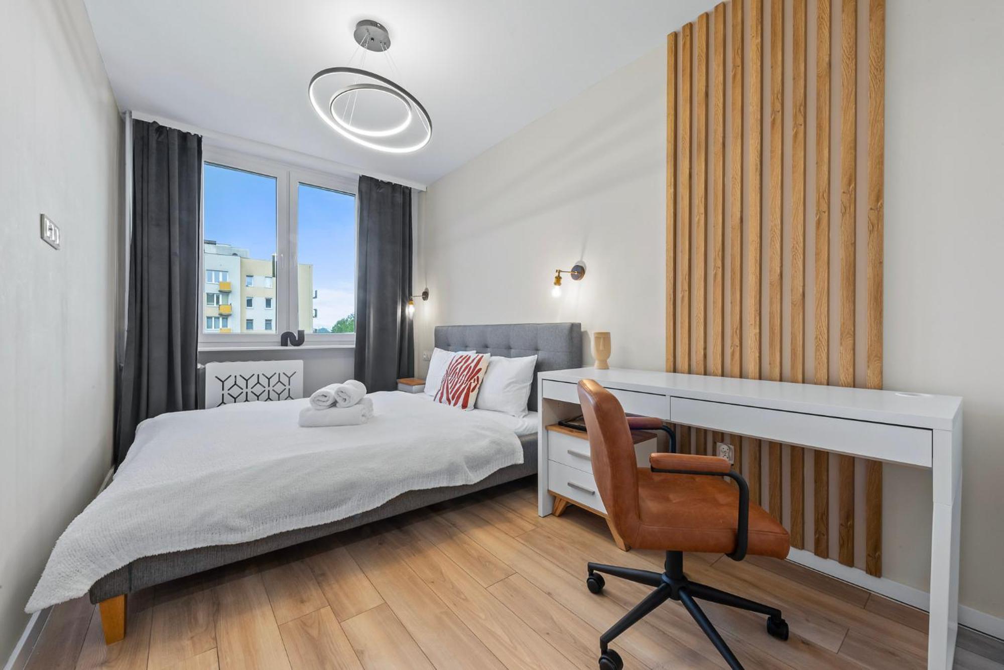 Rentplanet - Apartament Miedzynarodowa Warszawa Exteriör bild