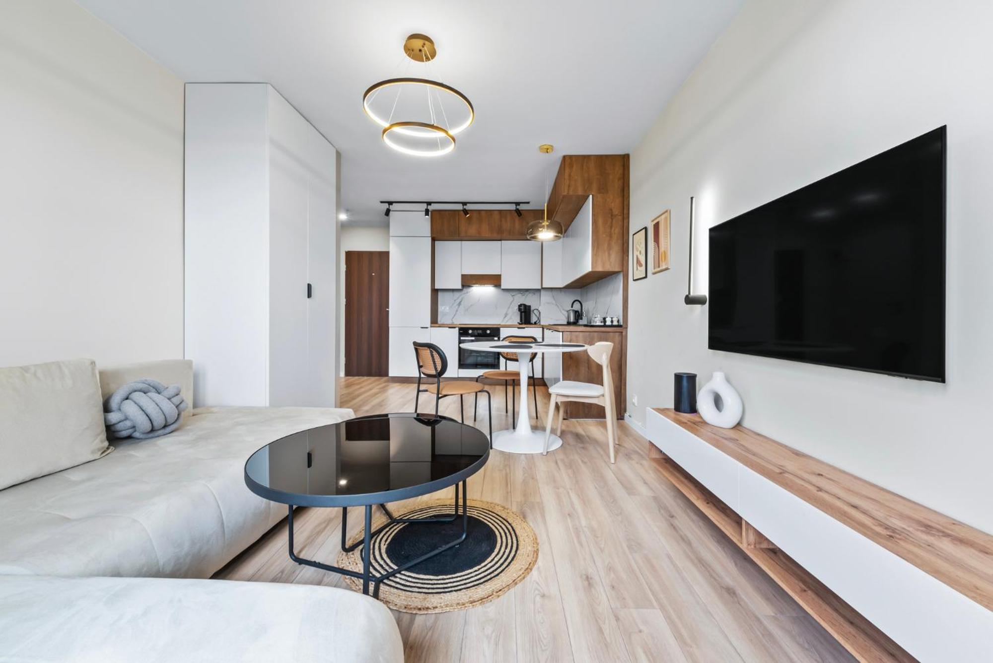 Rentplanet - Apartament Miedzynarodowa Warszawa Exteriör bild